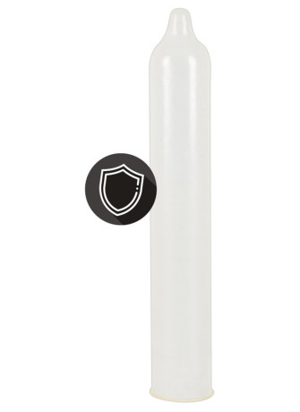 Préservatifs lubrifiés, plus épais, en latex x12 avec réservoir Extra Safe 53 mm - R416614